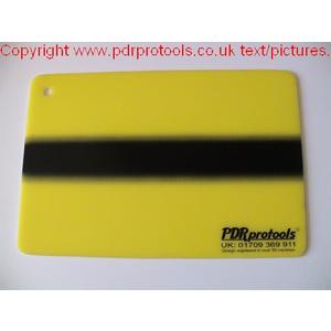 Fog Board on a Translucent board, Yellow Fade.
